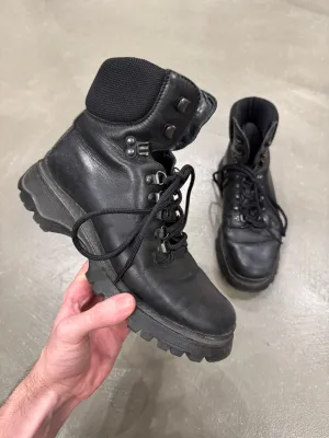 1999 Prada vibram leather boots