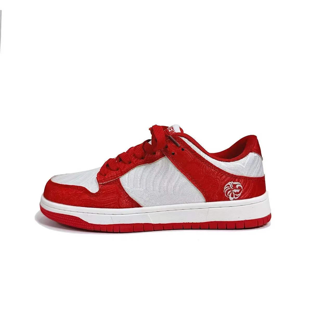 2024 New Blue Silk Chinese Style Sneakers – Breathable Unisex Sporty & Casual Couple Shoes