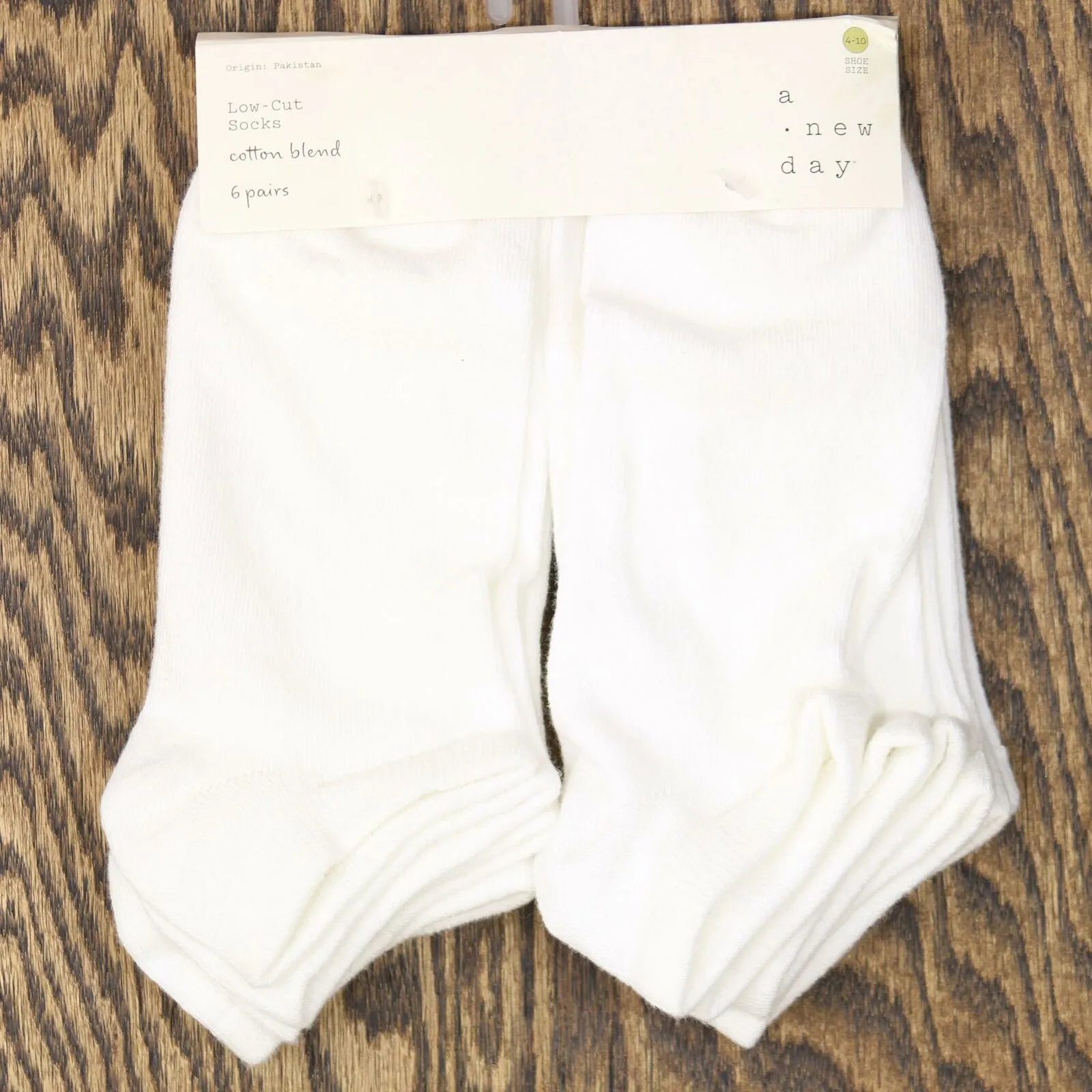 A New Day Women's 6 Pack Low Cut Socks