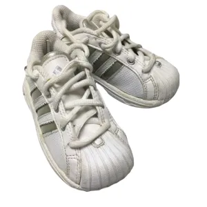 Adidas Boy's White Shoes Sneakers (Size 6)