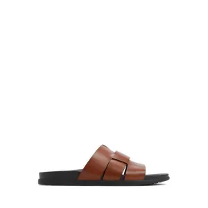 Aldo Padien Men's Flat Sandals - Cognac