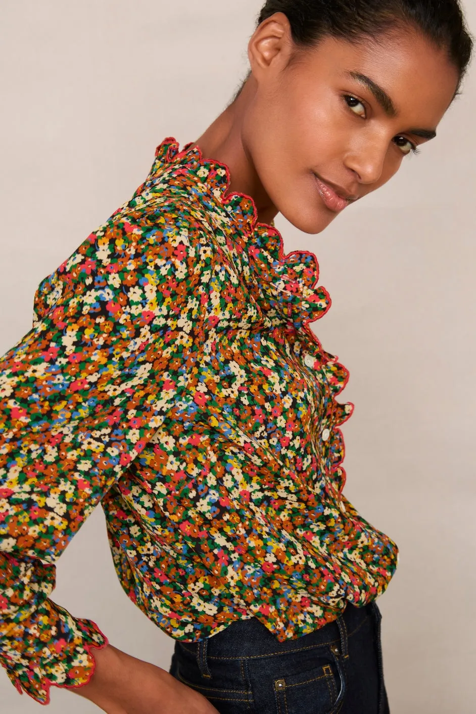 Bailey Floral Blouse - Multi
