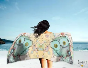 Bath or Beach Towel 'I See You 01'