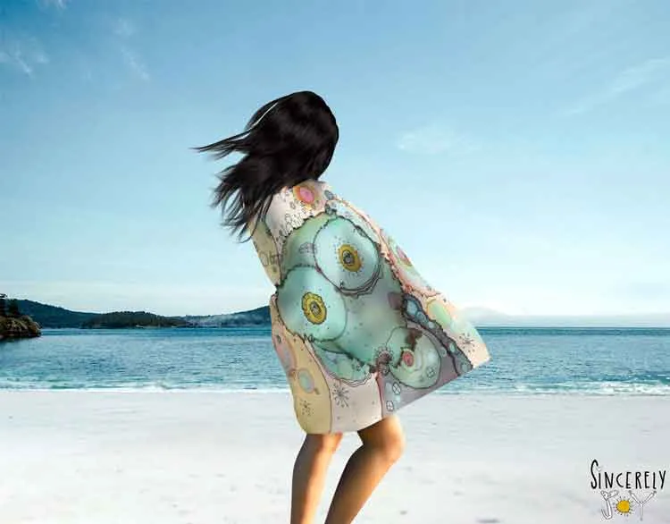 Bath or Beach Towel 'I See You 01'
