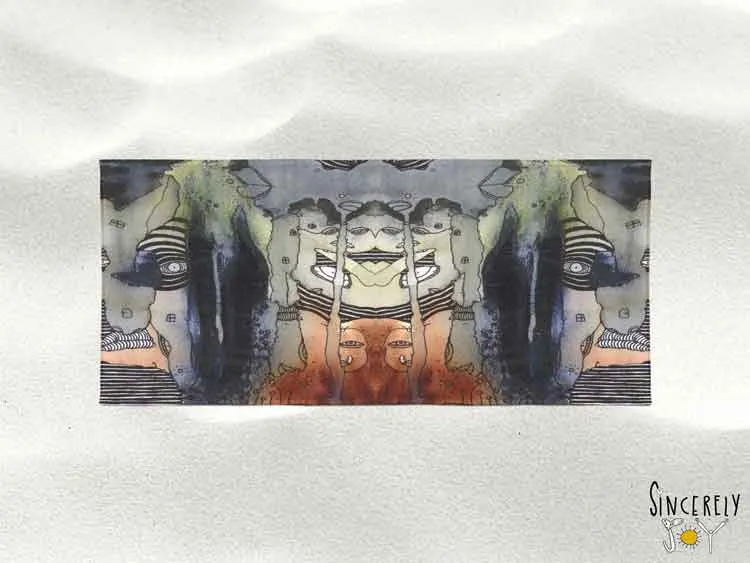 Beach / Bath Towel 'Source 1'