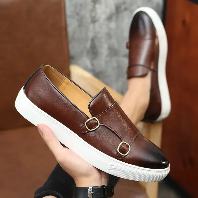 Bellini leather loafers