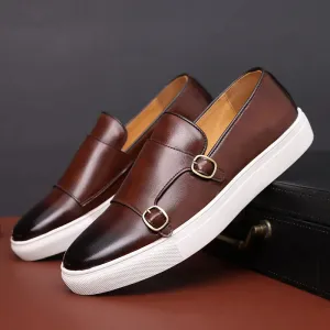 Bellini leather loafers