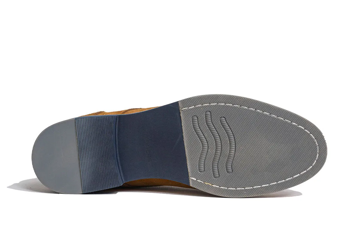 Belvoir Suede Chukka Boot - Camel