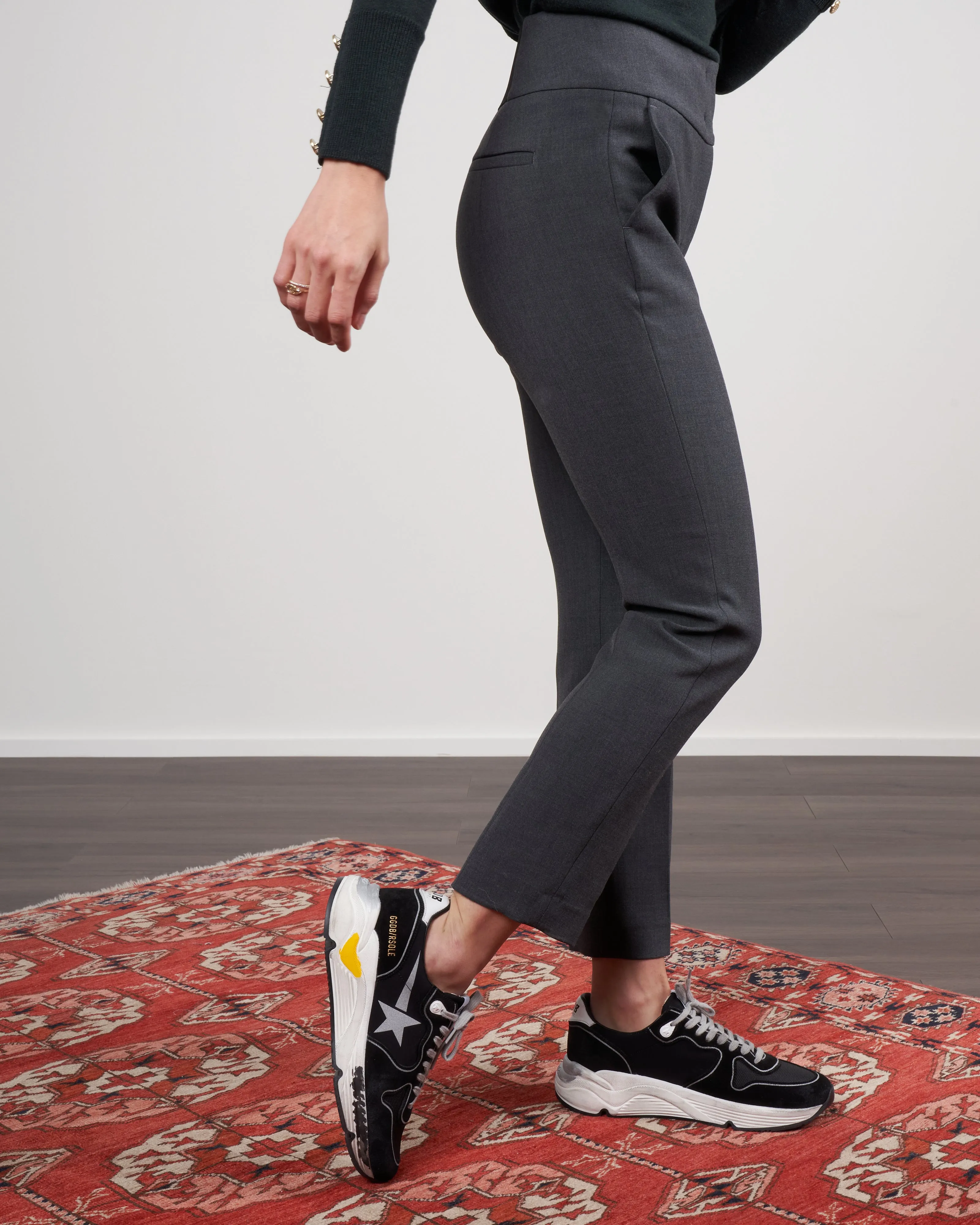 bi-stretch pant - grey slate
