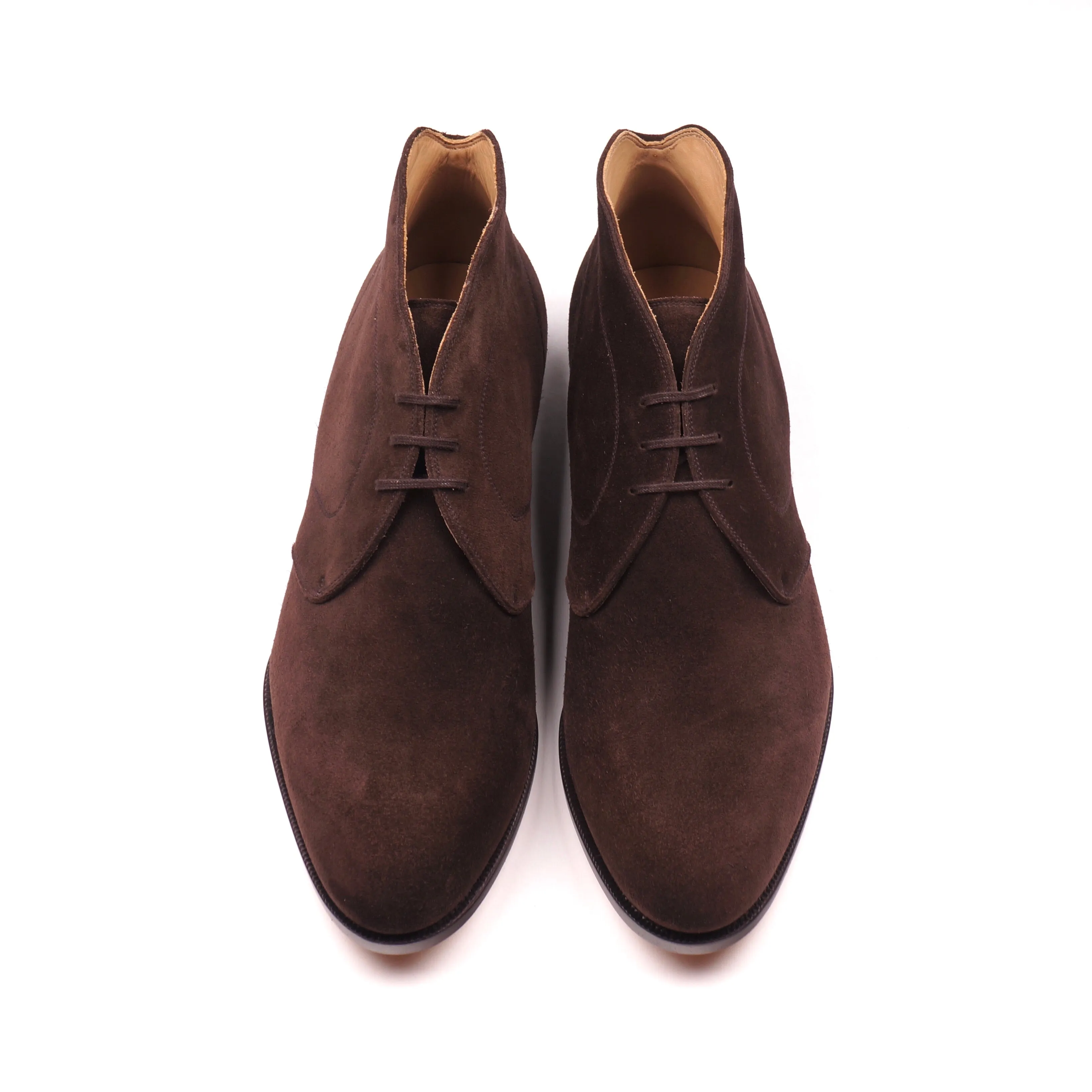 Bitter Chocolate Suede Chukka Boots