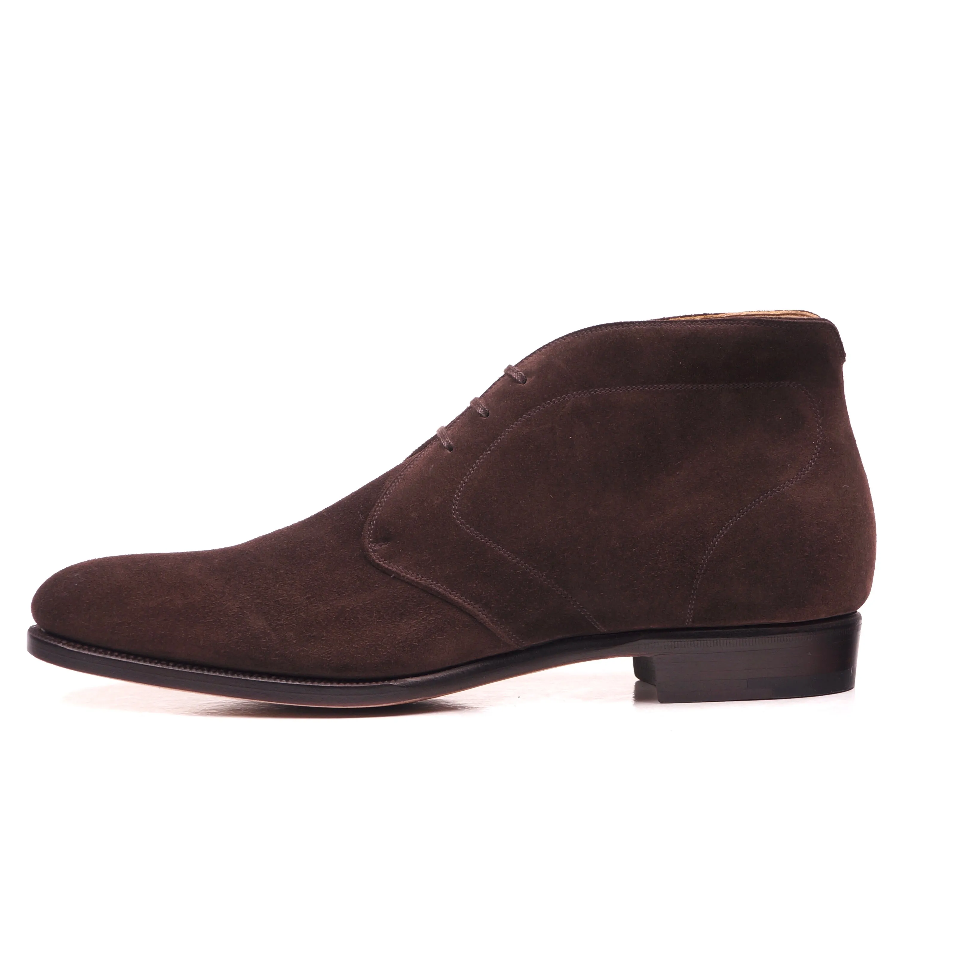 Bitter Chocolate Suede Chukka Boots