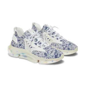 Blue Octopus Women's Mesh Sneakers