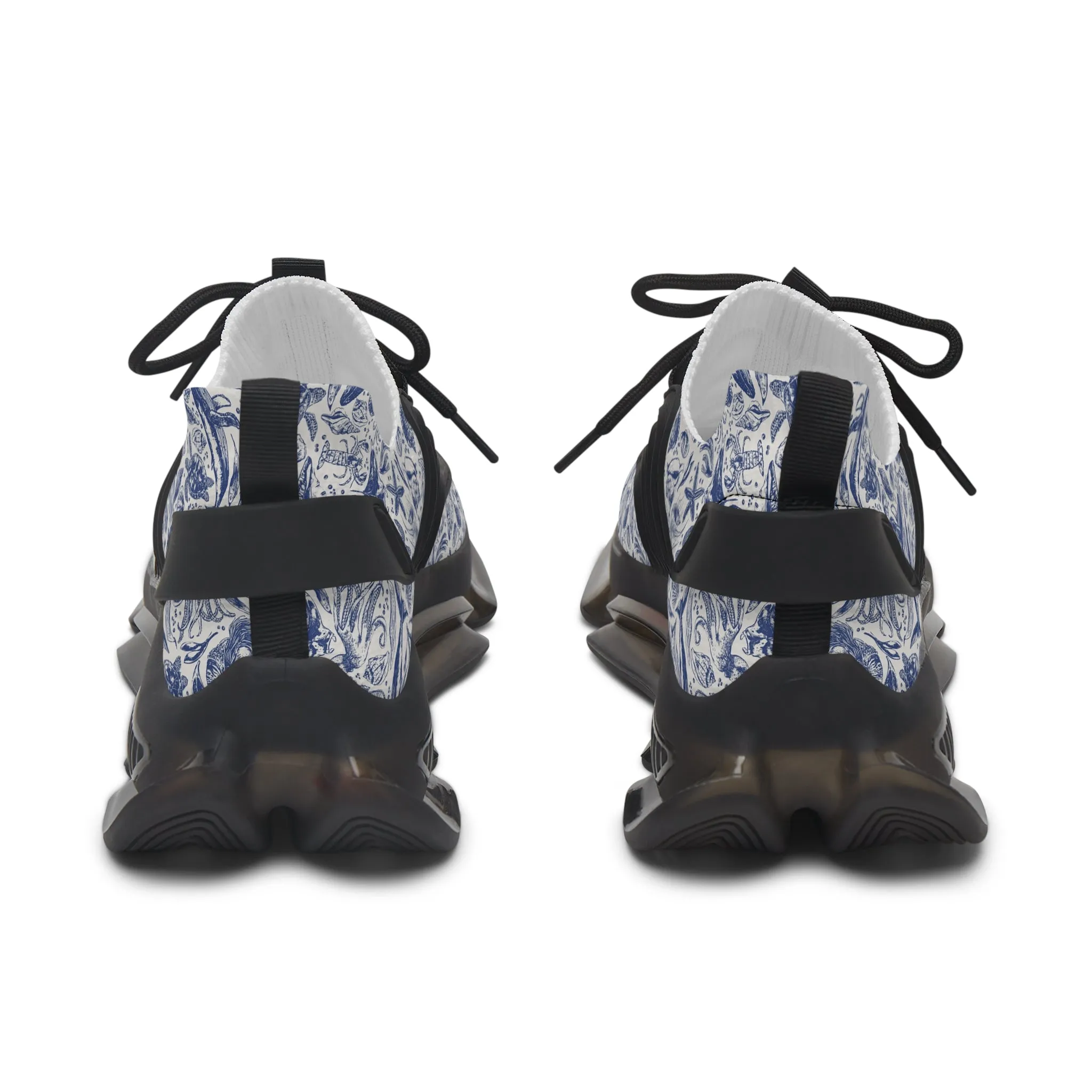 Blue Octopus Women's Mesh Sneakers