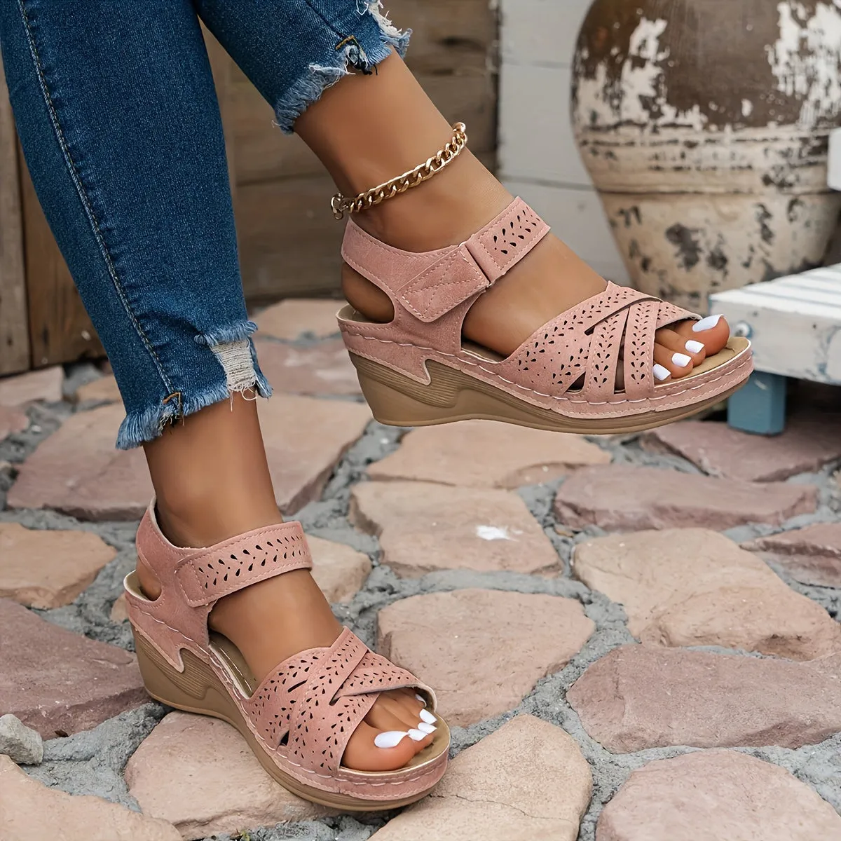 Bonna | Everyday Comfort Heeled Sandals