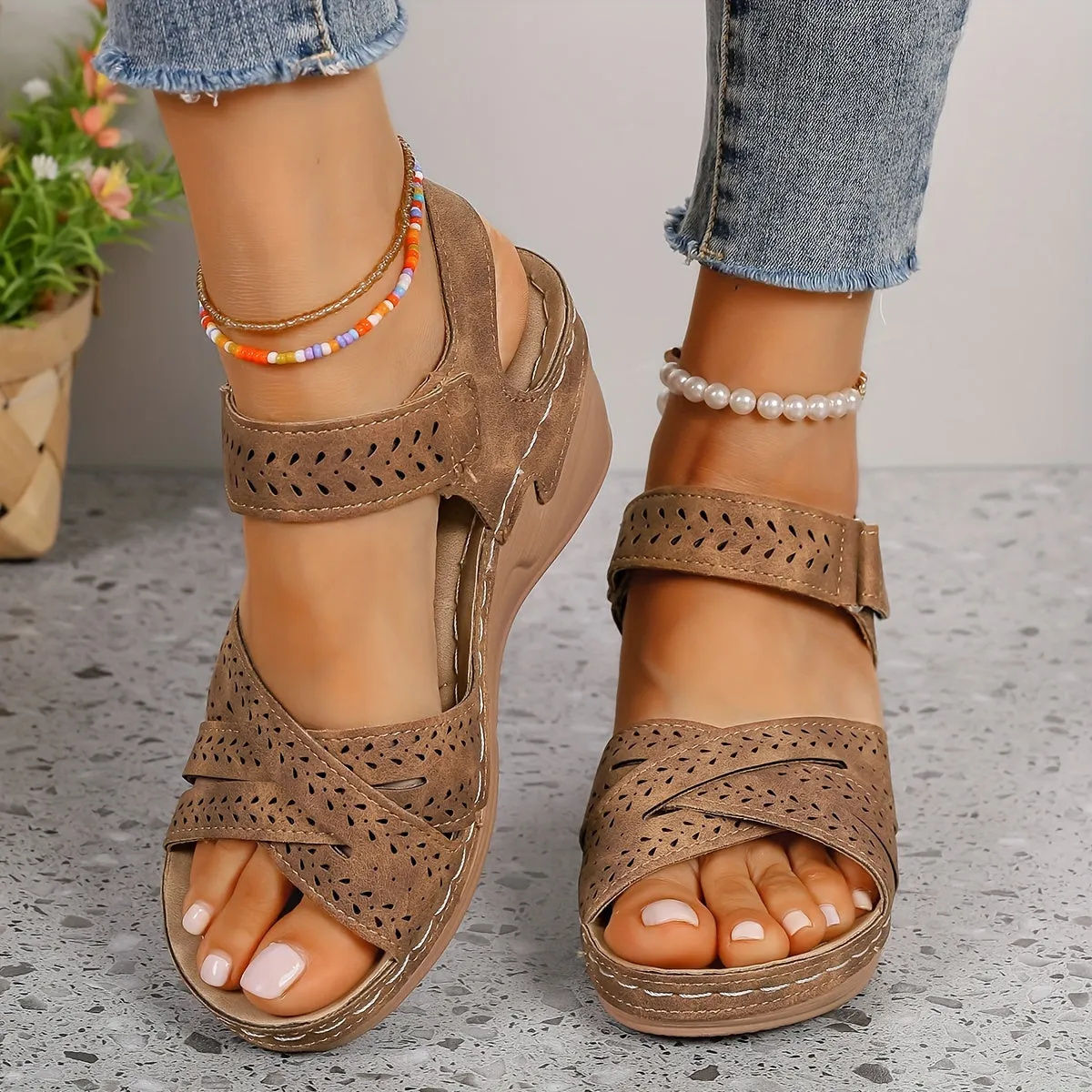 Bonna | Everyday Comfort Heeled Sandals