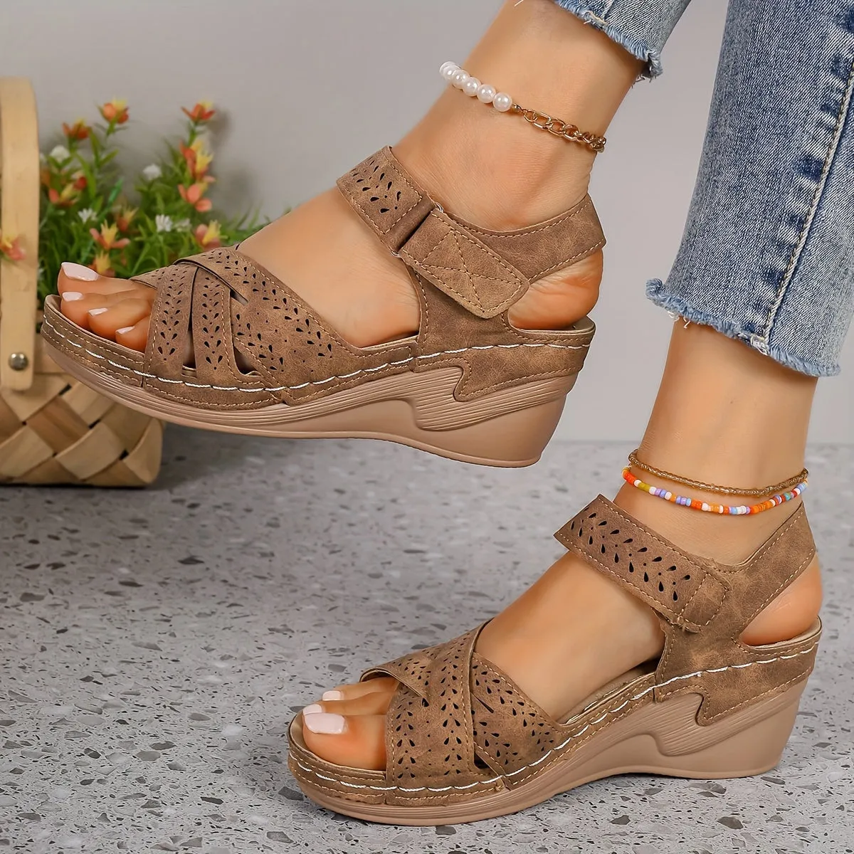 Bonna | Everyday Comfort Heeled Sandals