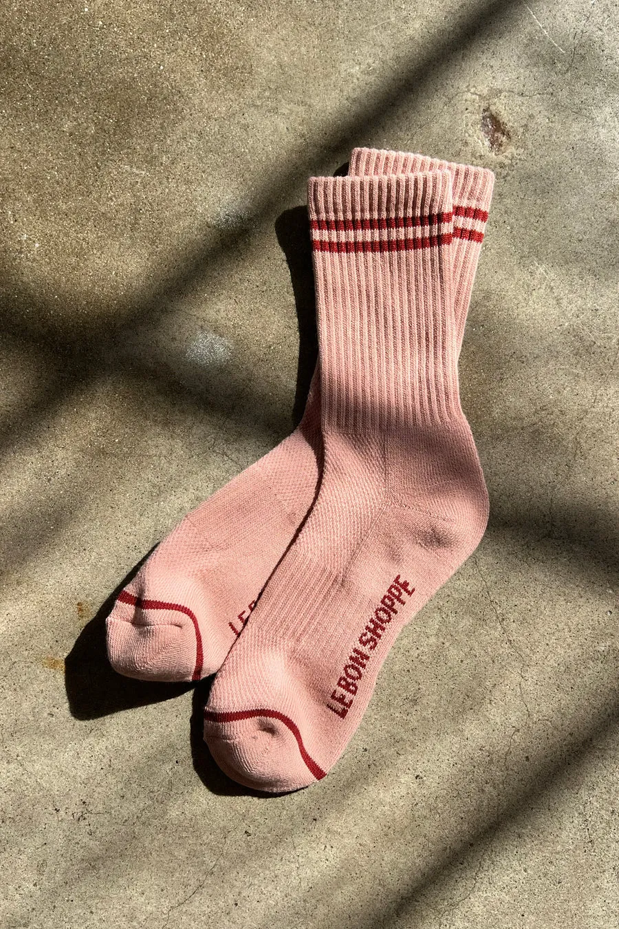 Boyfriend Sock - Vintage Pink