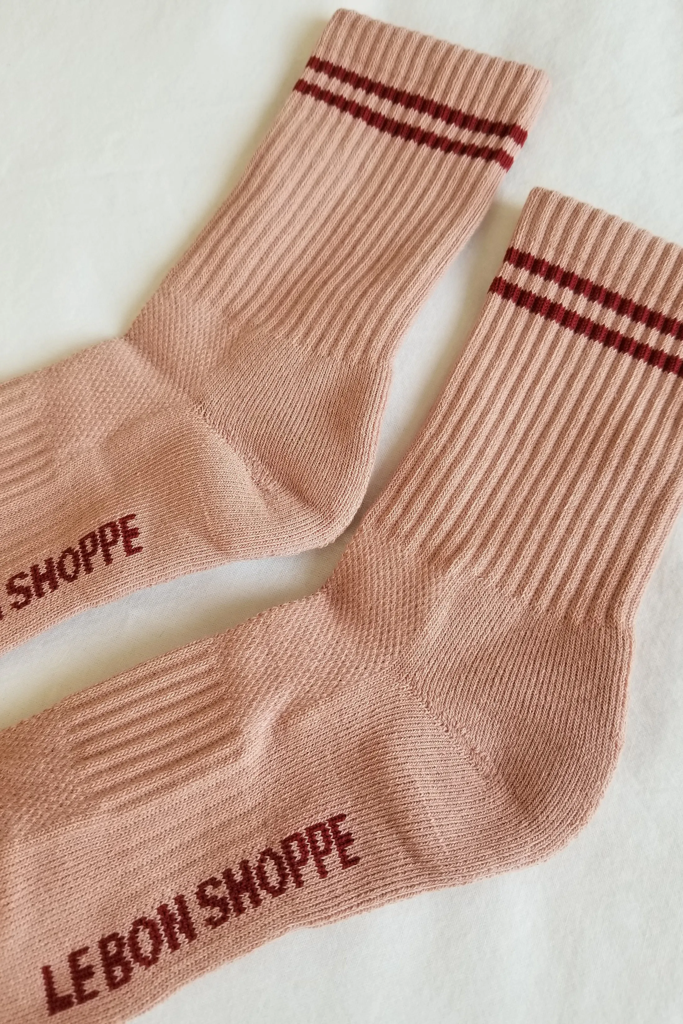 Boyfriend Sock - Vintage Pink