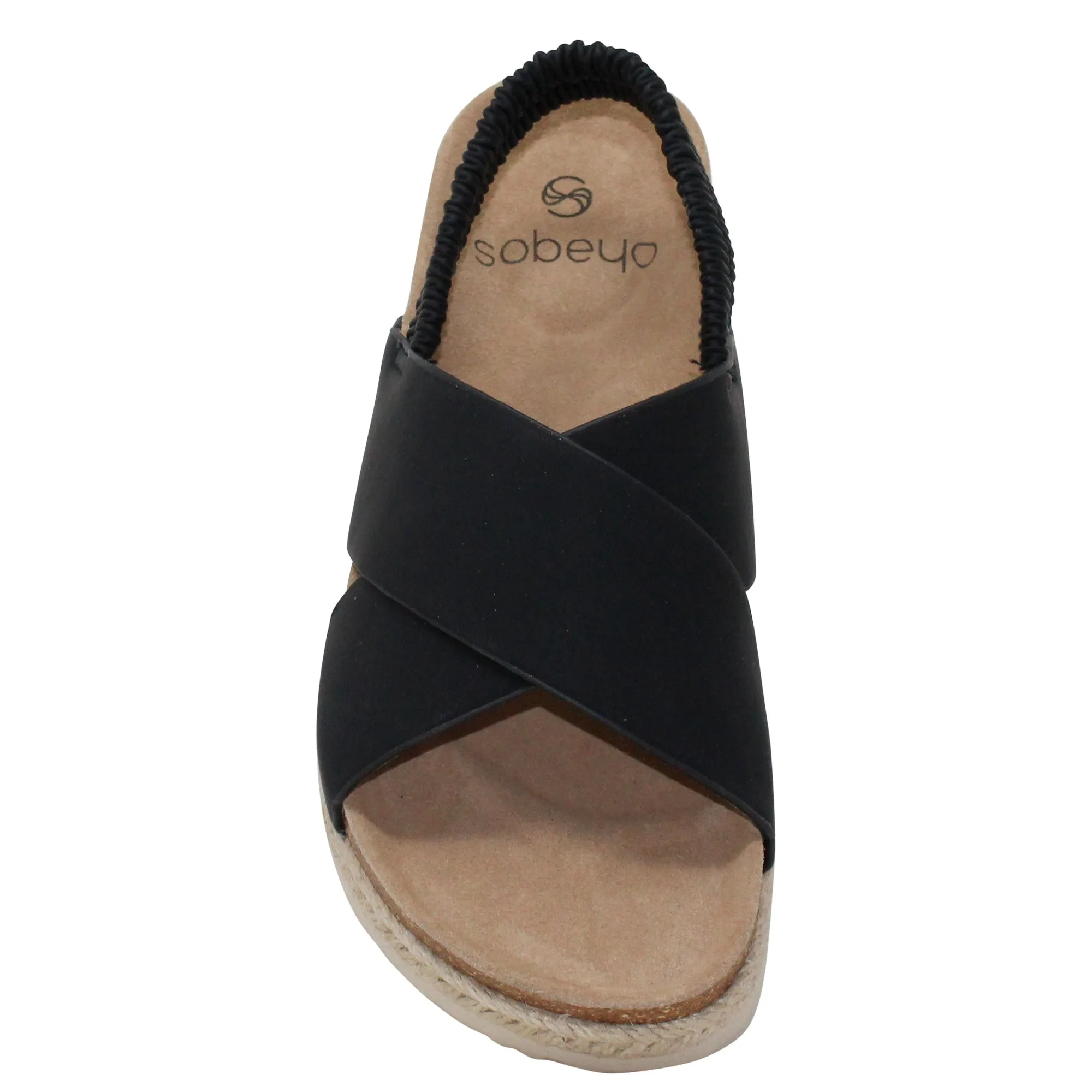 Classic Platform Criss Cross Sandals