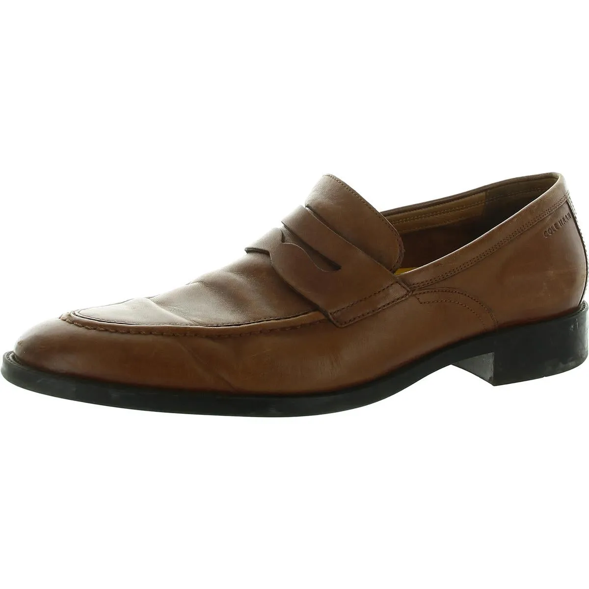Cole Haan Mens Leather Slip-On Loafers