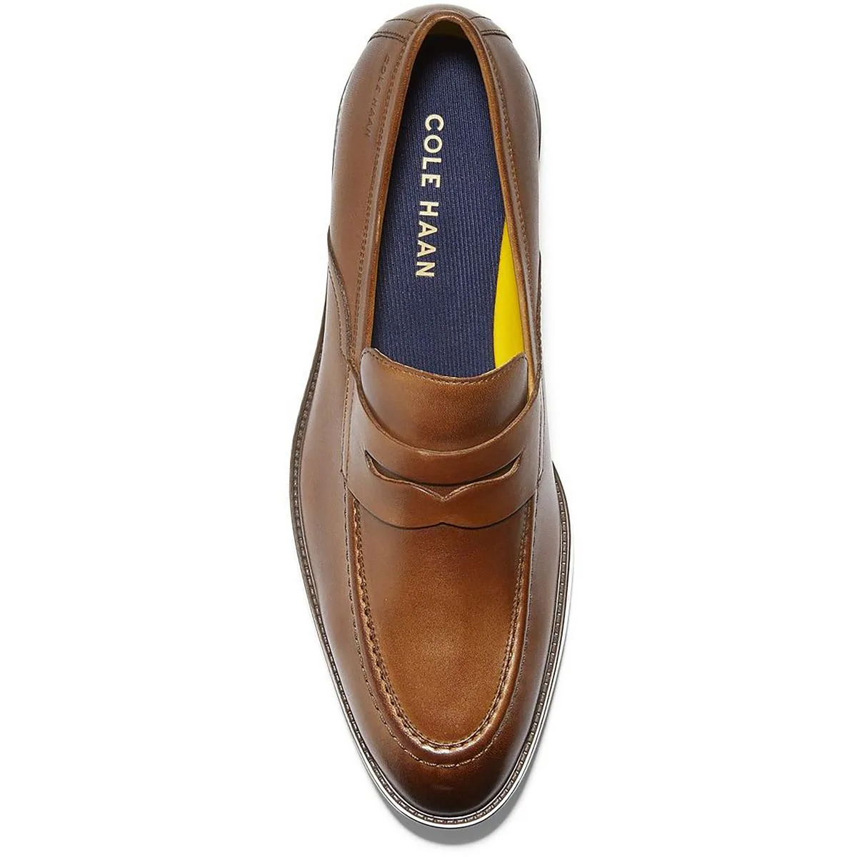 Cole Haan Mens Leather Slip-On Loafers