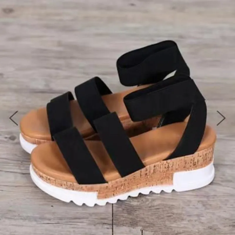 CorkLift Wedge Sandals