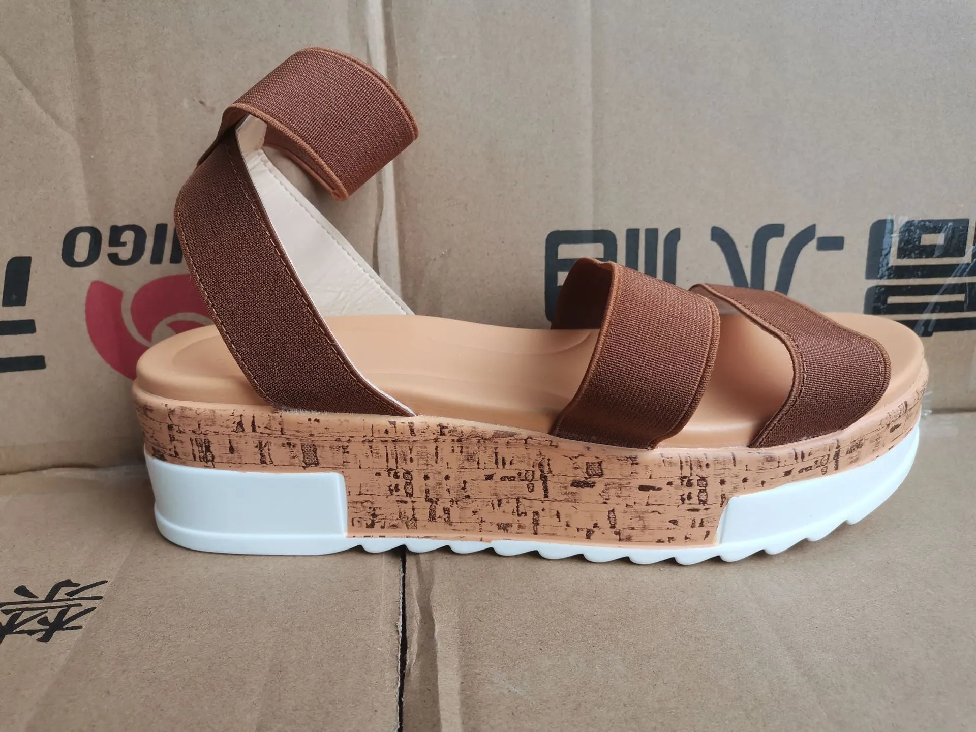 CorkLift Wedge Sandals