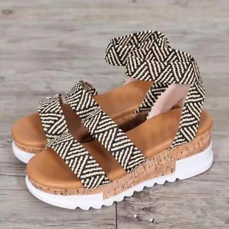 CorkLift Wedge Sandals