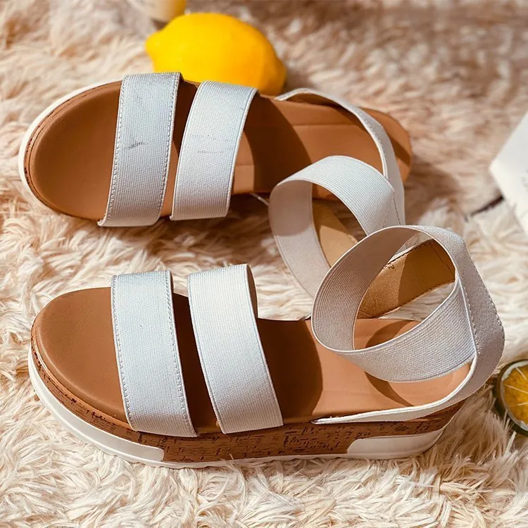 CorkLift Wedge Sandals
