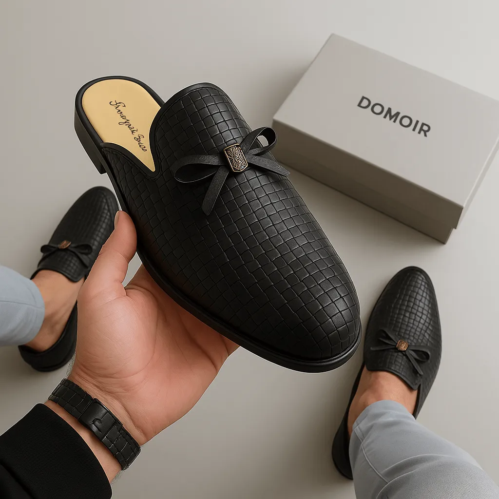 Domoir | Backless Tassel Loafers