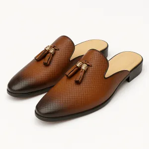 Domoir | Backless Tassel Loafers