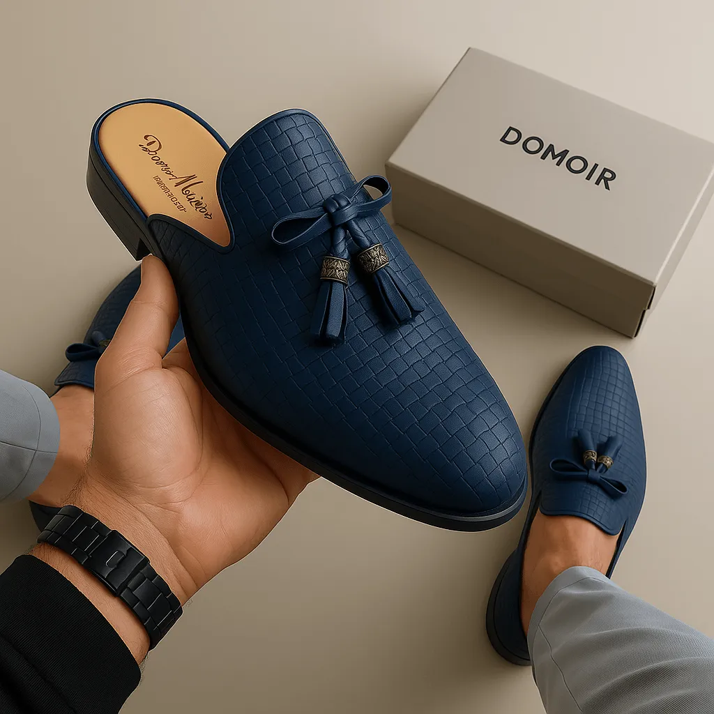 Domoir | Backless Tassel Loafers