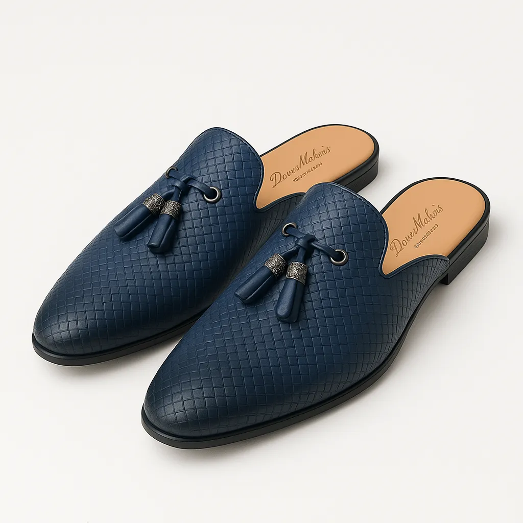 Domoir | Backless Tassel Loafers