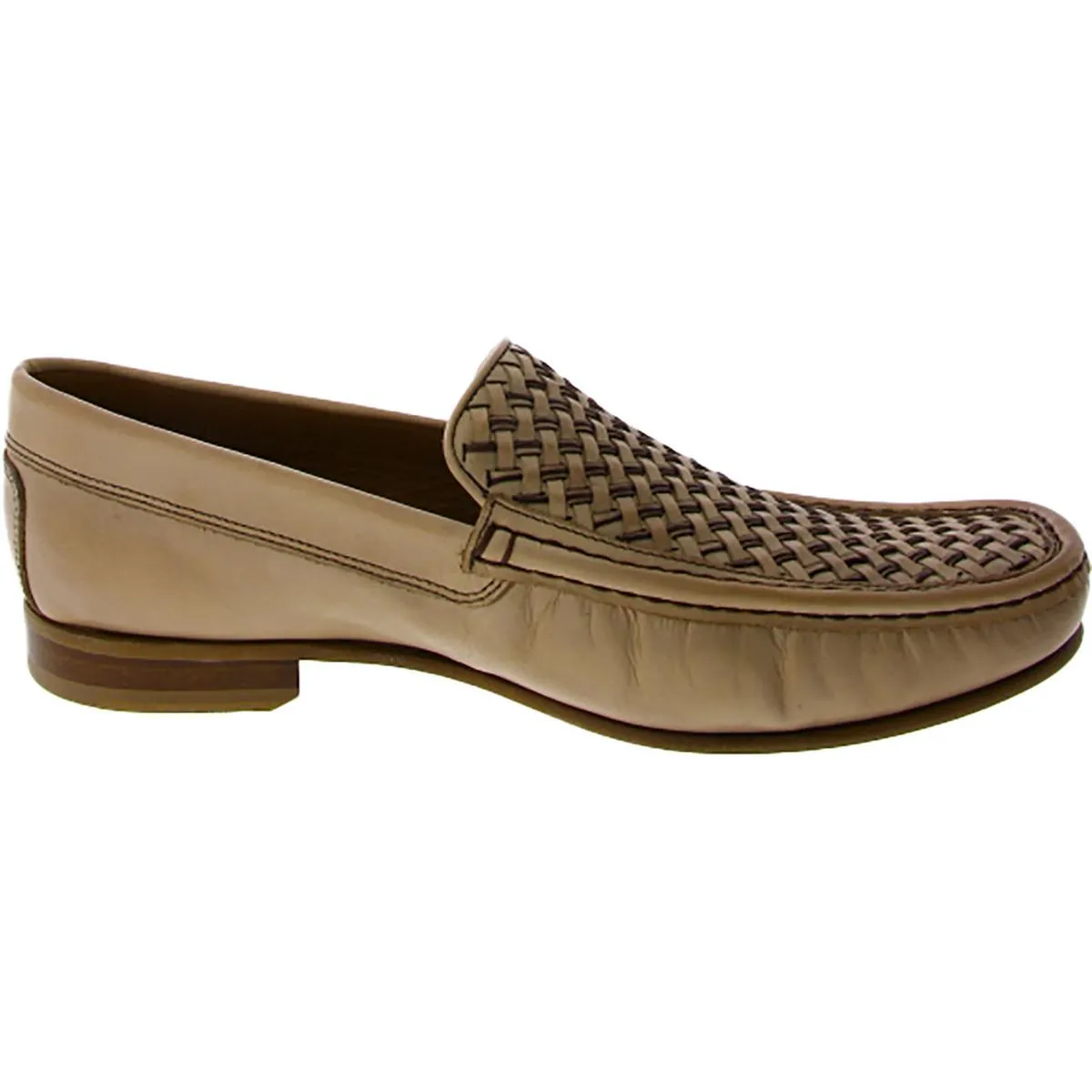 Donald J. Pliner Mens Leather Slip On Loafers