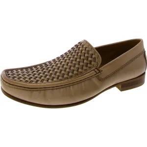 Donald J. Pliner Mens Leather Slip On Loafers