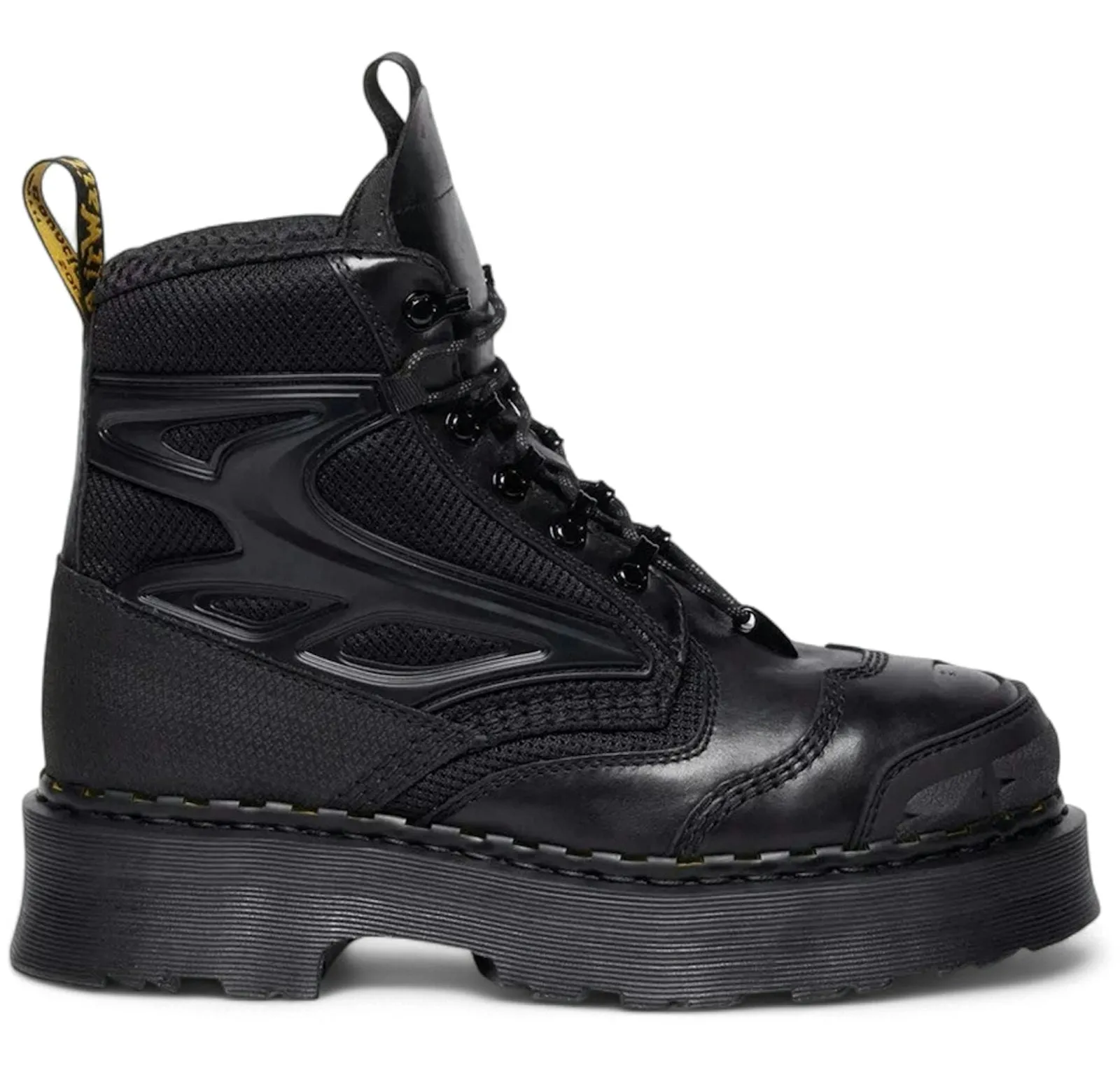 Dr. Martens Exoshield XX01 Steel Toe Leather Boots Black