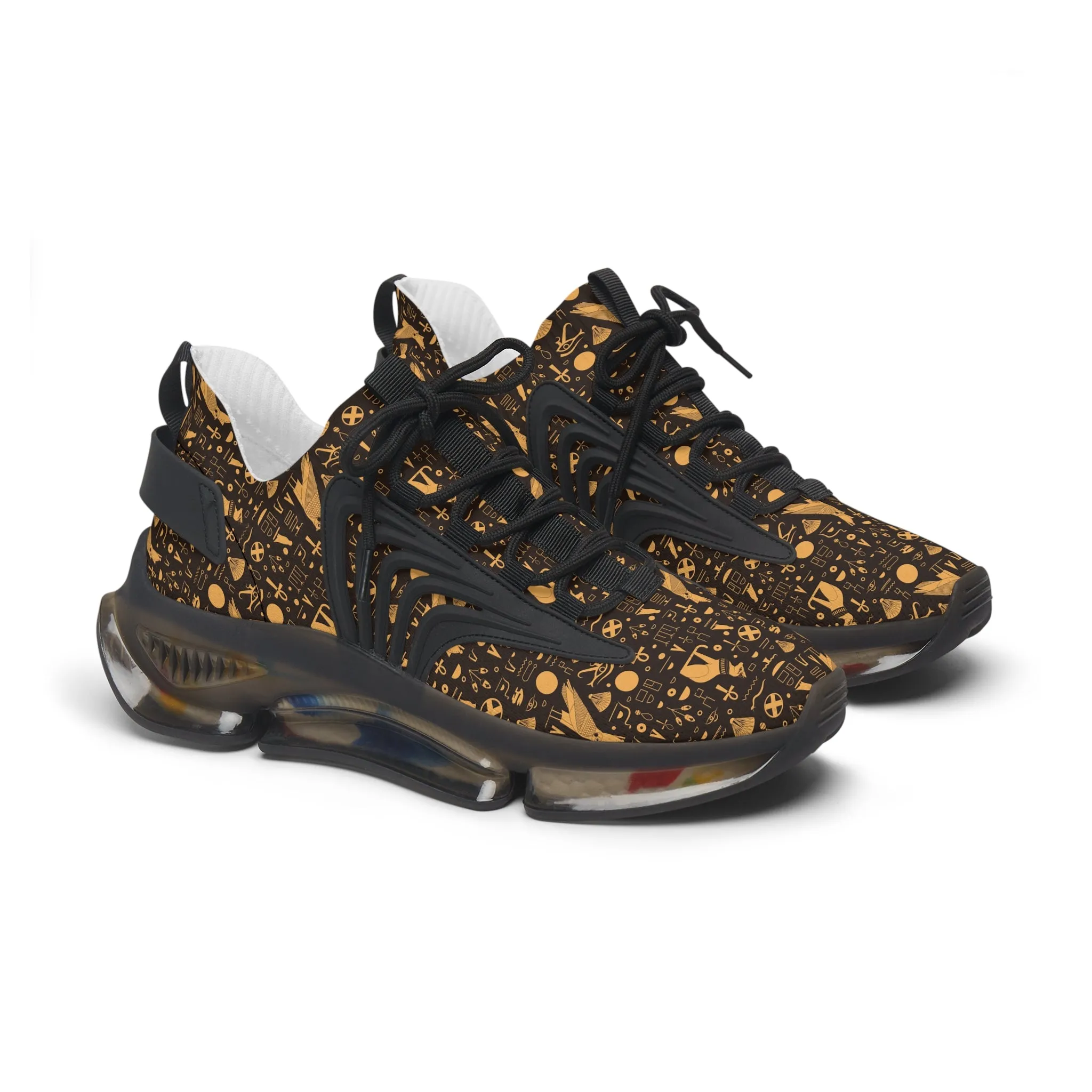 Egypt Pattern Women's Mesh Sneakers