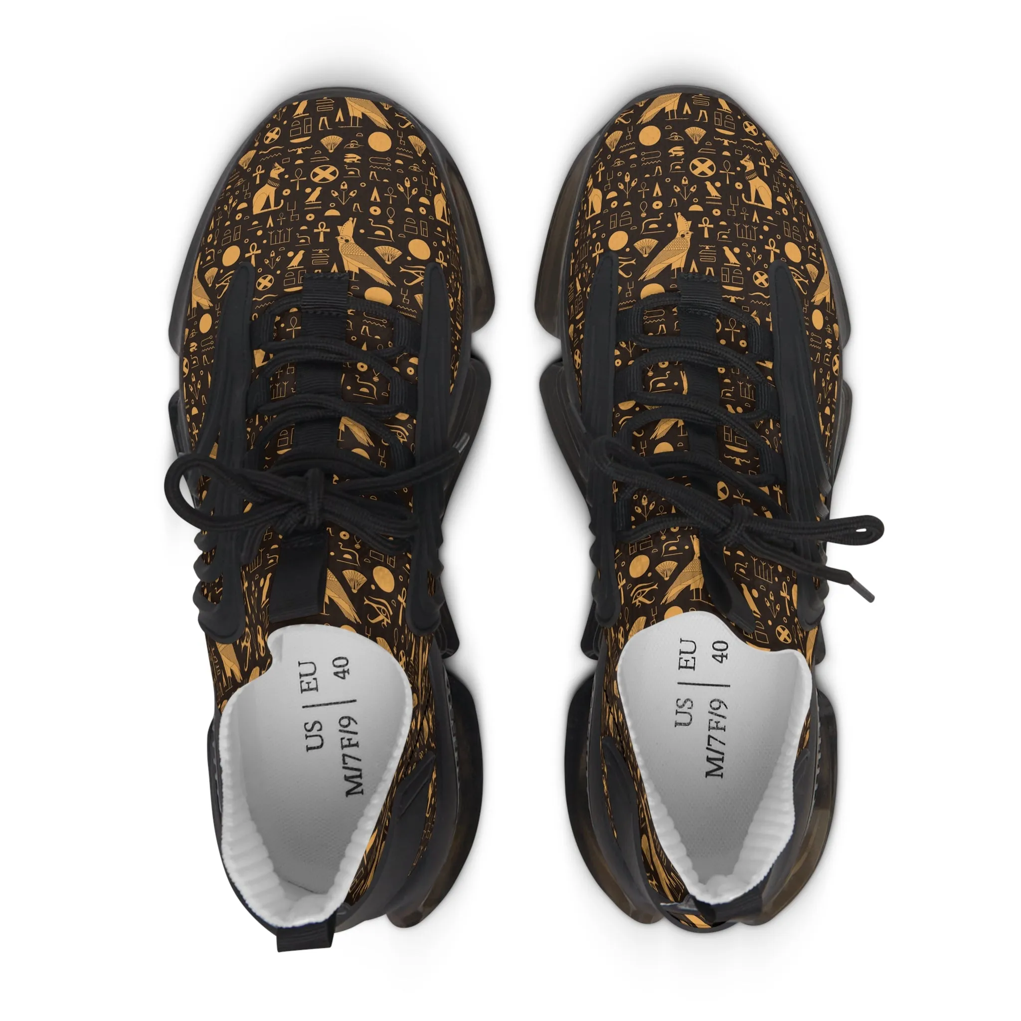 Egypt Pattern Women's Mesh Sneakers