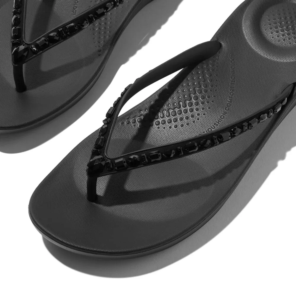 Fitflop Iqushion Multi Crystal Black