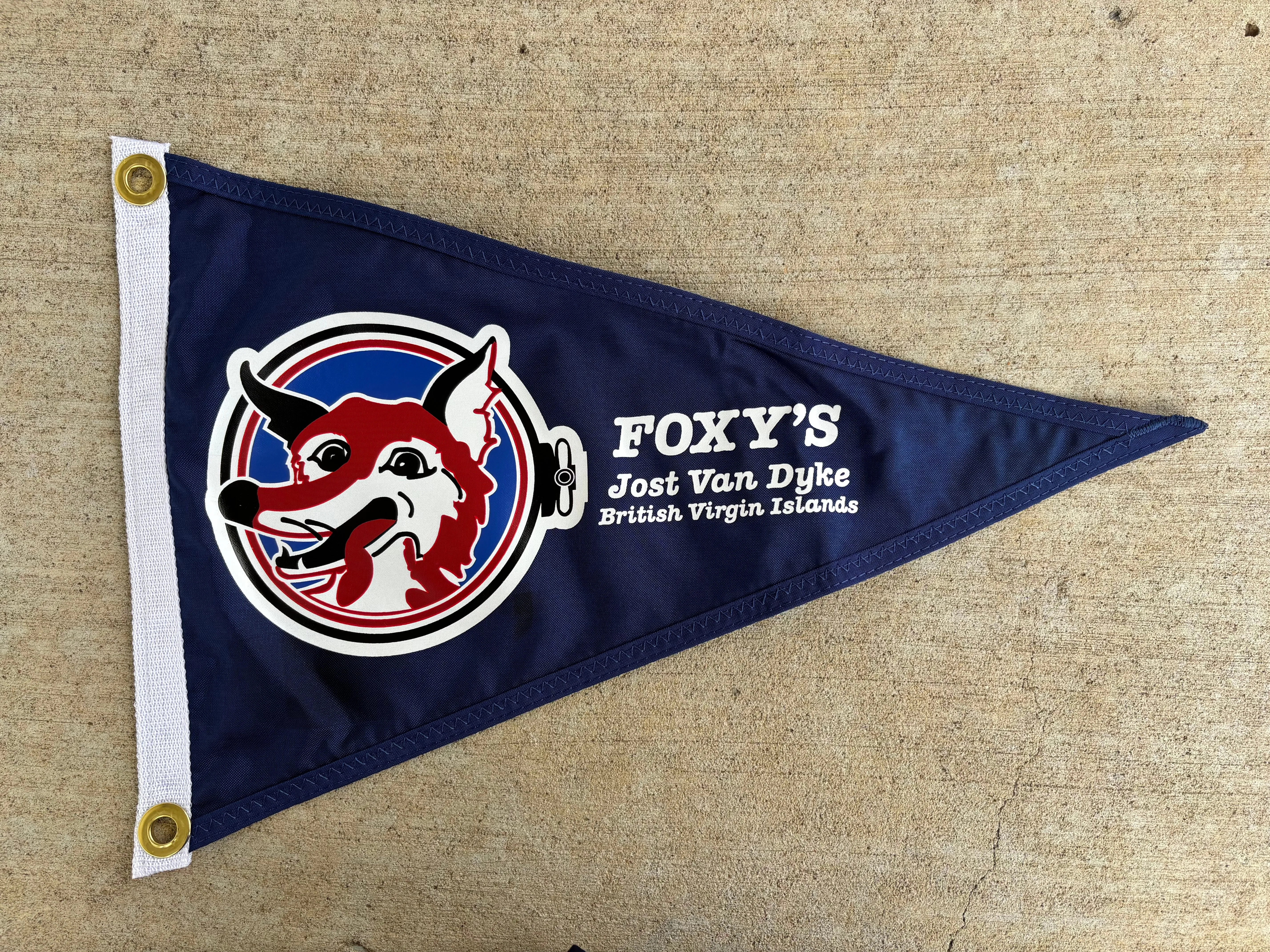 Foxy's Yacht Club Burgee Flag
