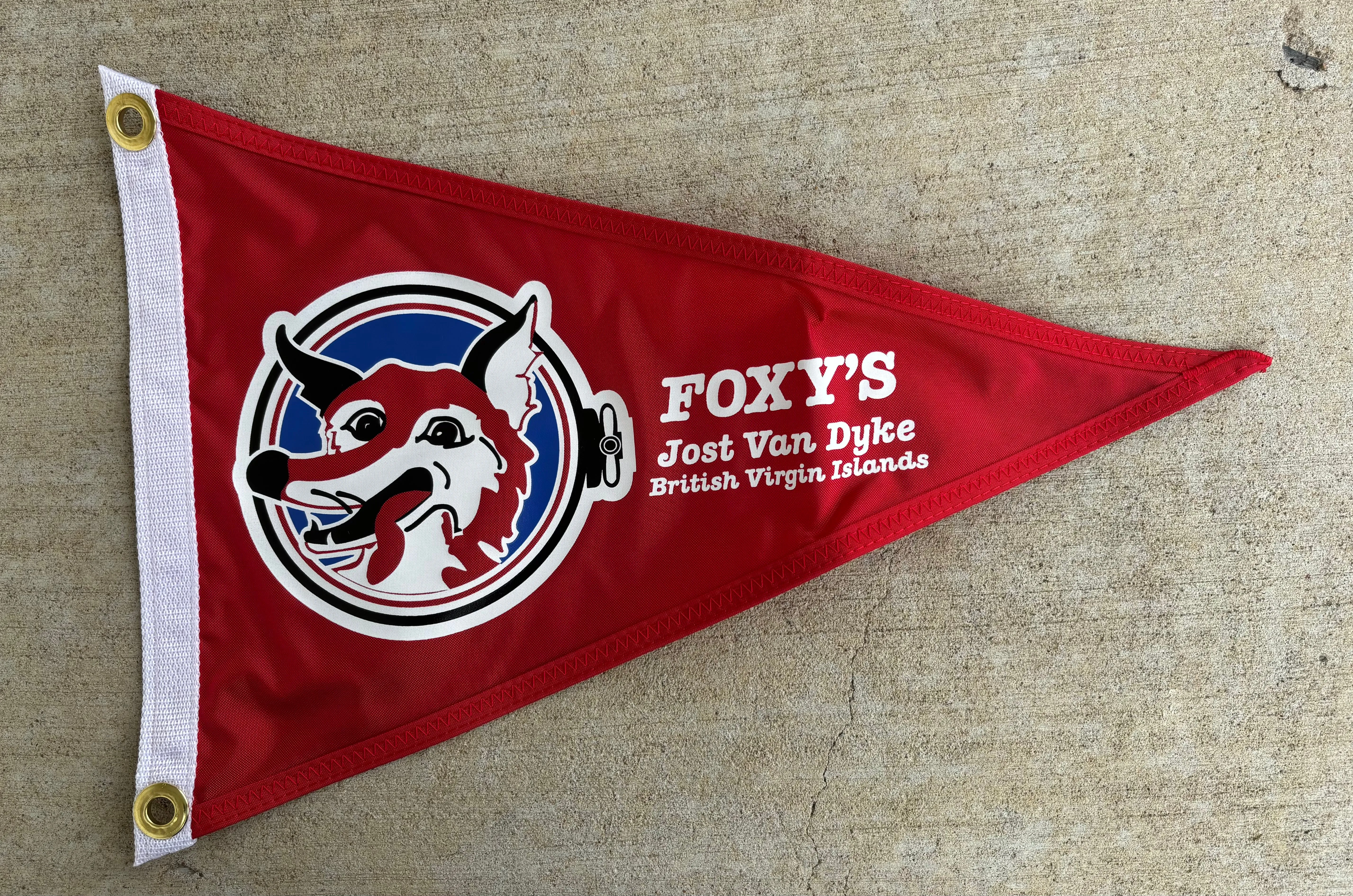 Foxy's Yacht Club Burgee Flag