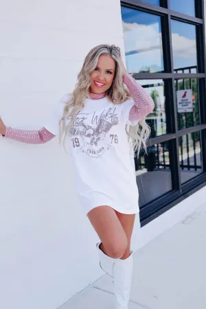 Free Bird Graphic Tee - White