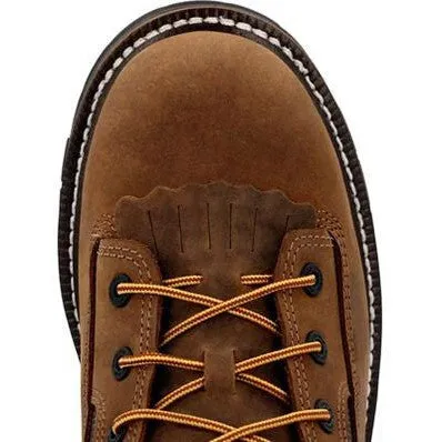 Georgia Men's LTX Logger 9" Soft Toe Waterproof Work Boot- Brown- GB00668