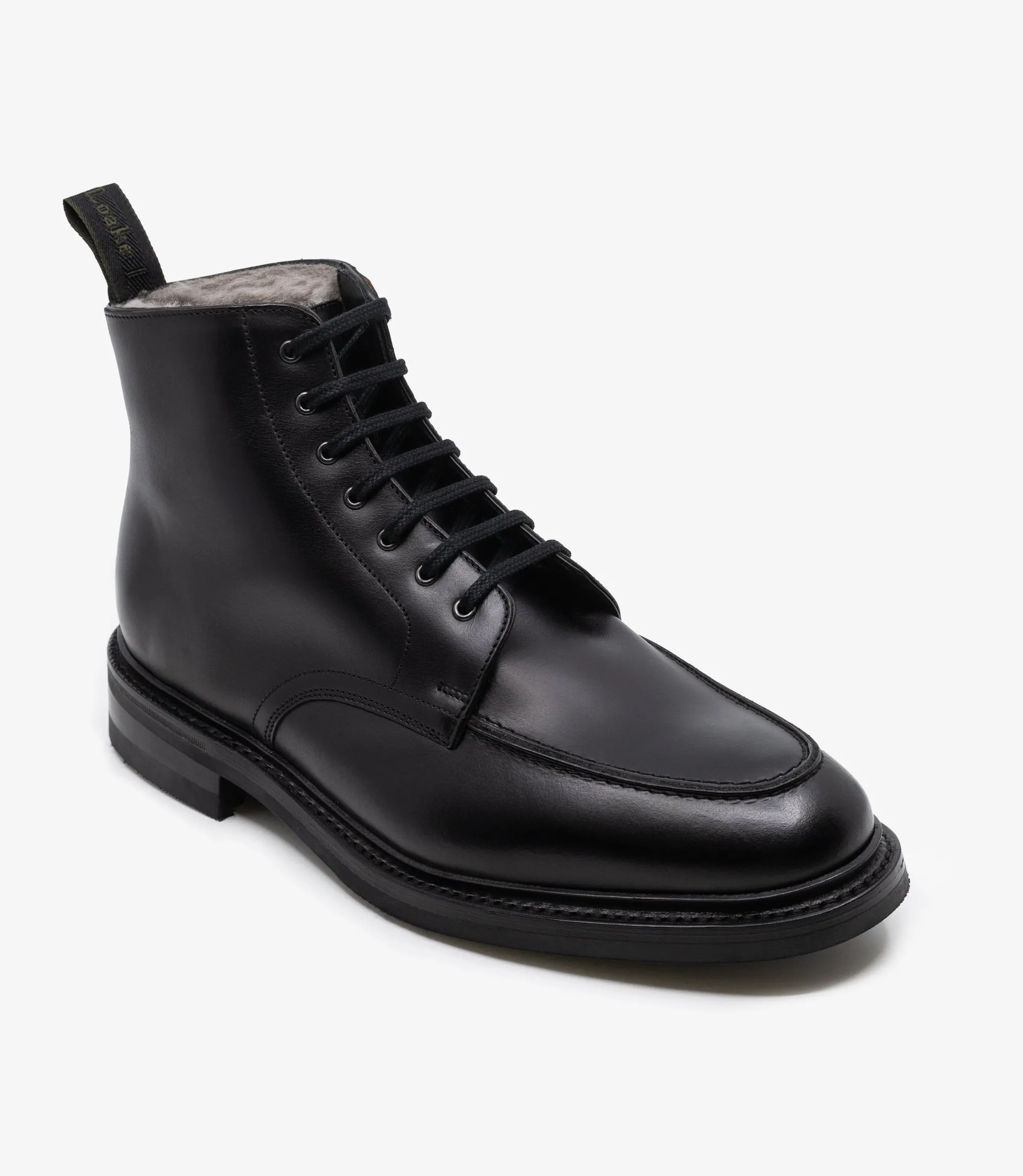 Gisbourne Black Shearling