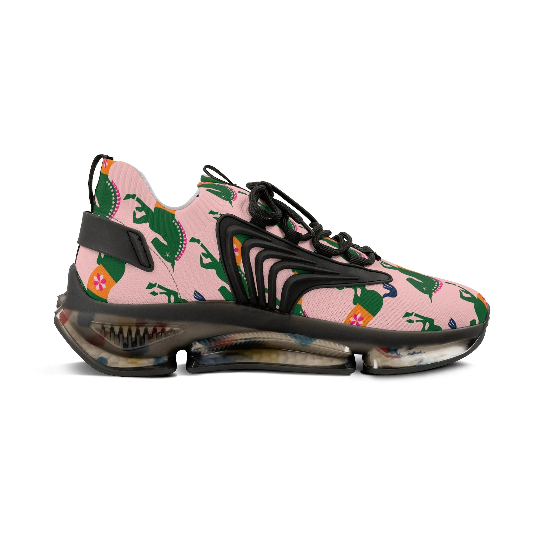 Green Horses Men's Mesh Sneakers