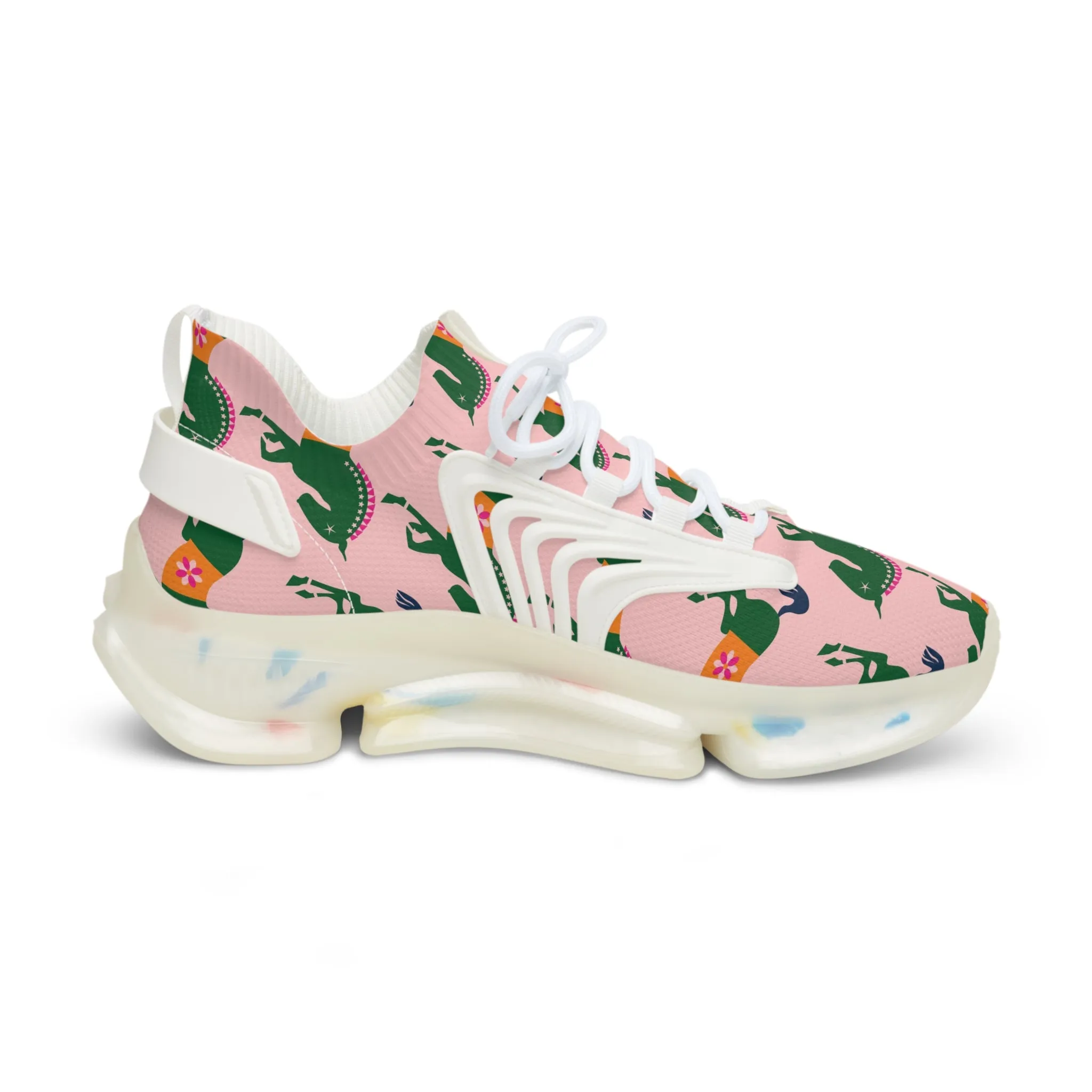 Green Horses Men's Mesh Sneakers