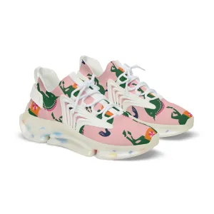 Green Horses Men's Mesh Sneakers