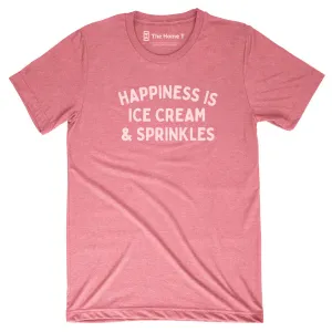 Happiness is Ice Cream and Sprinkles