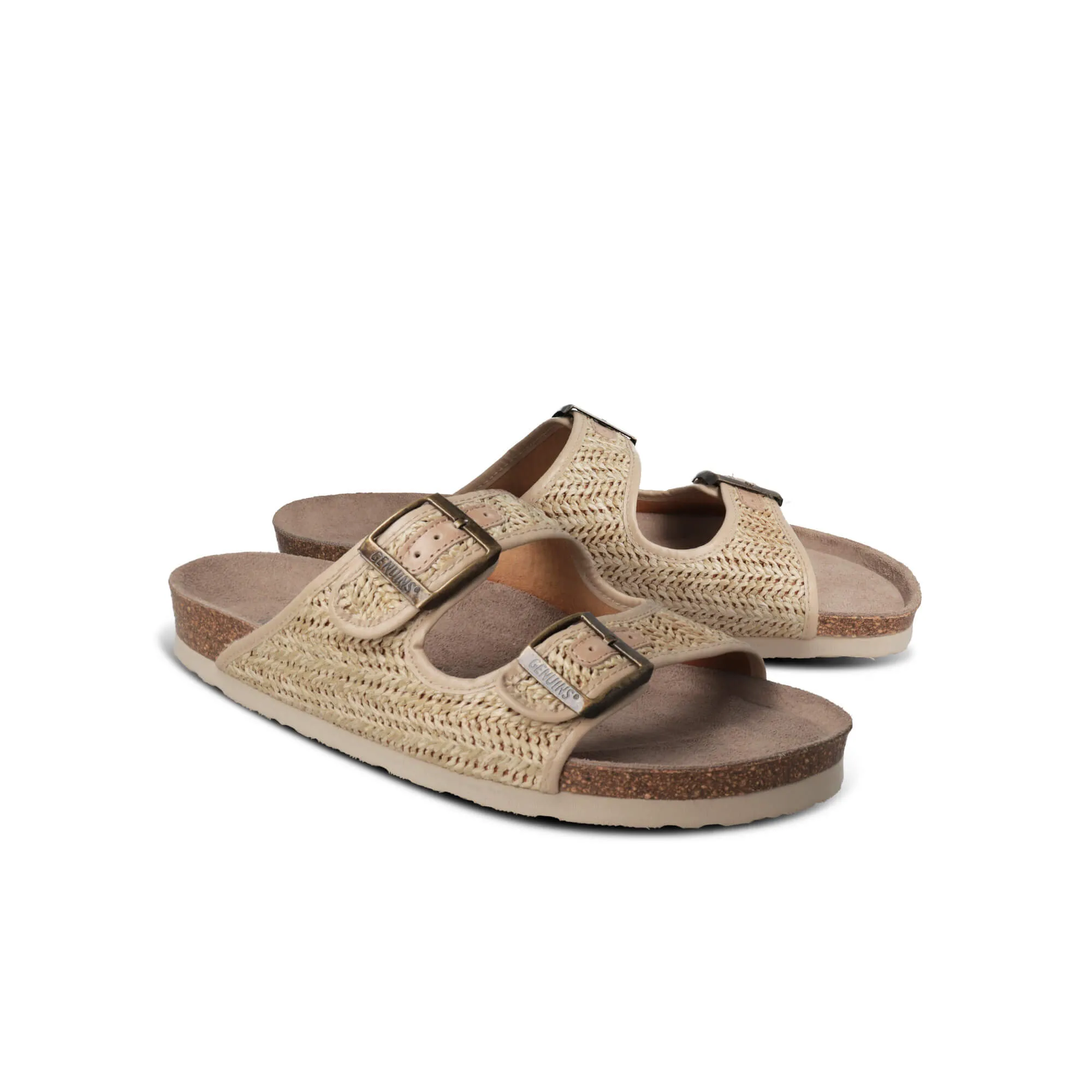 Hawaii Beige Raffia Sandal