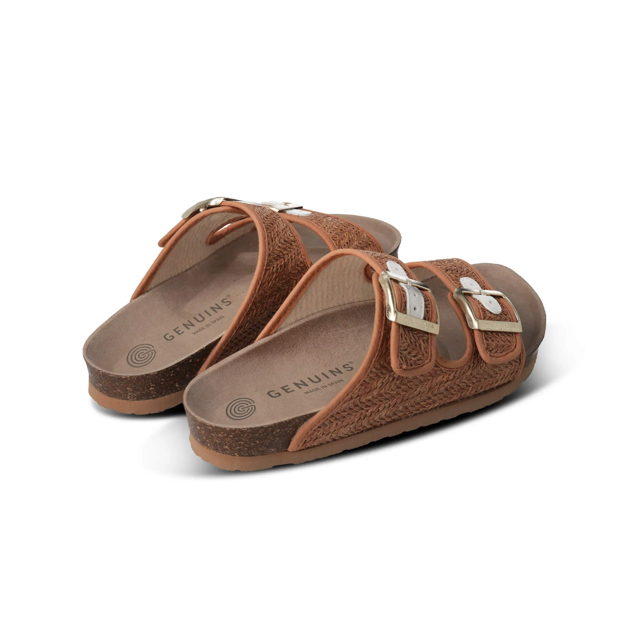 Hawaii Brown Raffia Sandal